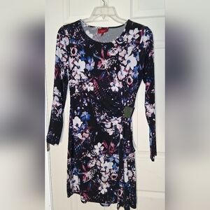 Jennifer Lopez Floral Patterned Dress